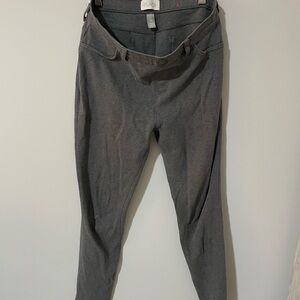 Place Light Gray Legging Pants Women's Size Small Elastic Waist